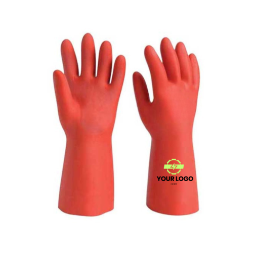  Custom Logo PVC Coated Safety Work Gloves with Grip